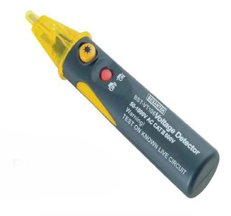 BESANTEK BST-VT106 NON-CONTACT LOW VOLTAGE DETECTOR WITH FLASHLIGHT