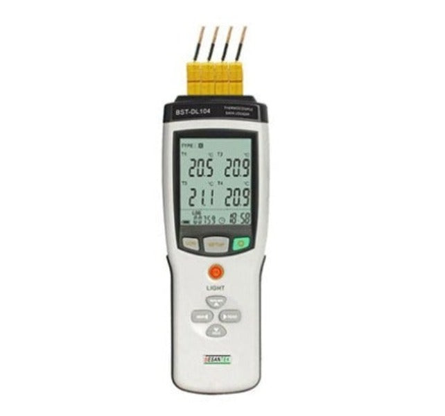 BESANTEK BST-DL104 4-CHANNEL THERMOCOUPLE THERMOMETER DATALOGGER