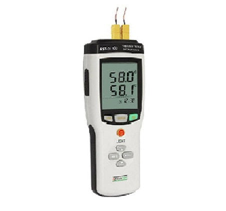 BESANTEK BST-DL103 2-CHANNEL THERMOCOUPLE THERMOMETER DATALOGGER