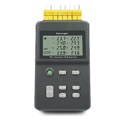 BESANTEK RGT-DL104+ 8-CHANNEL THERMOCOUPLE THERMOMETER DATALOGGER
