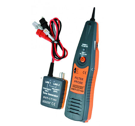 BESANTEK BST-CT103 CABLE TRACER WITH RJ11/RJ45 CONNECTOR