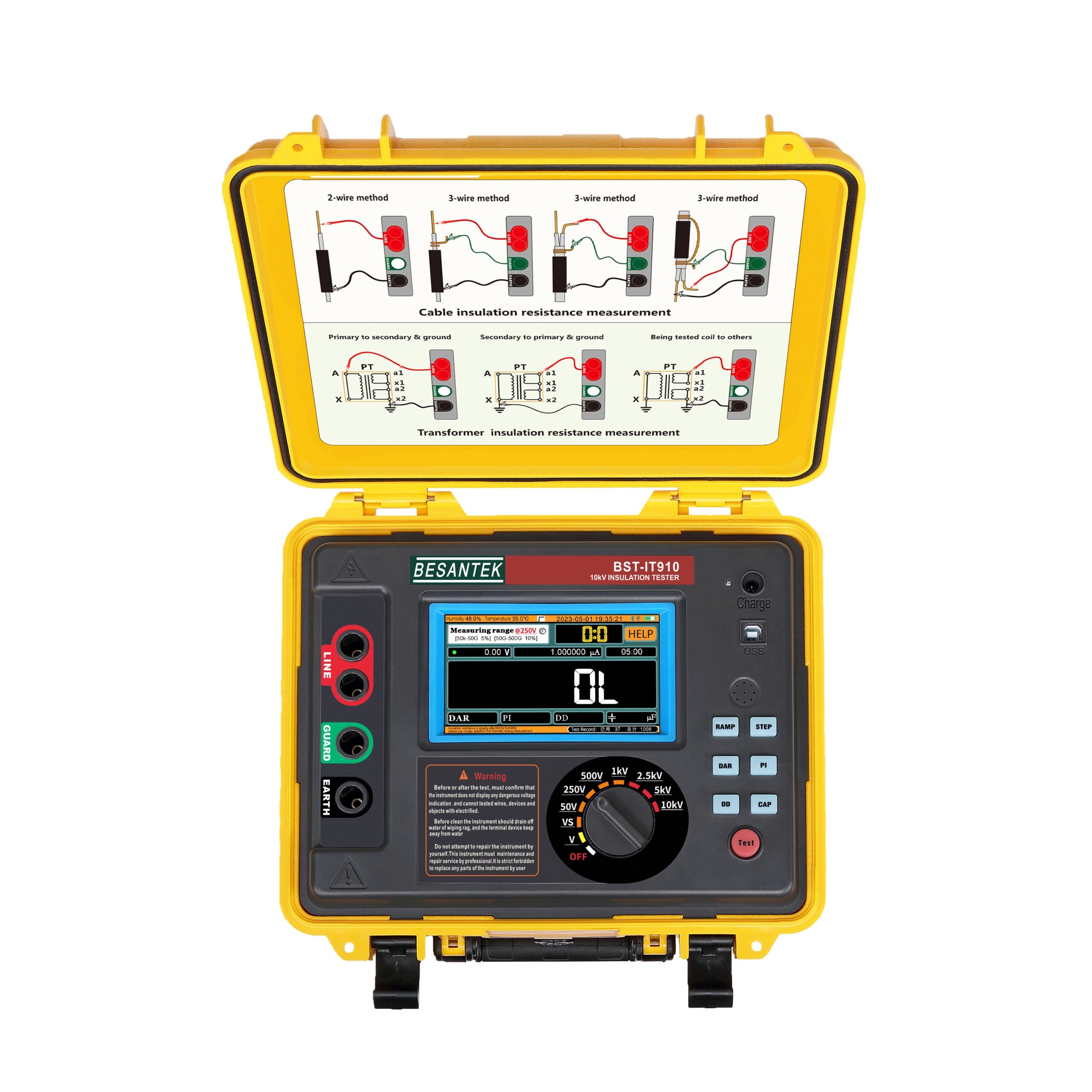 BESANTEK BST-IT910 15KV HIGH VOLTAGE INSULATION TESTER
